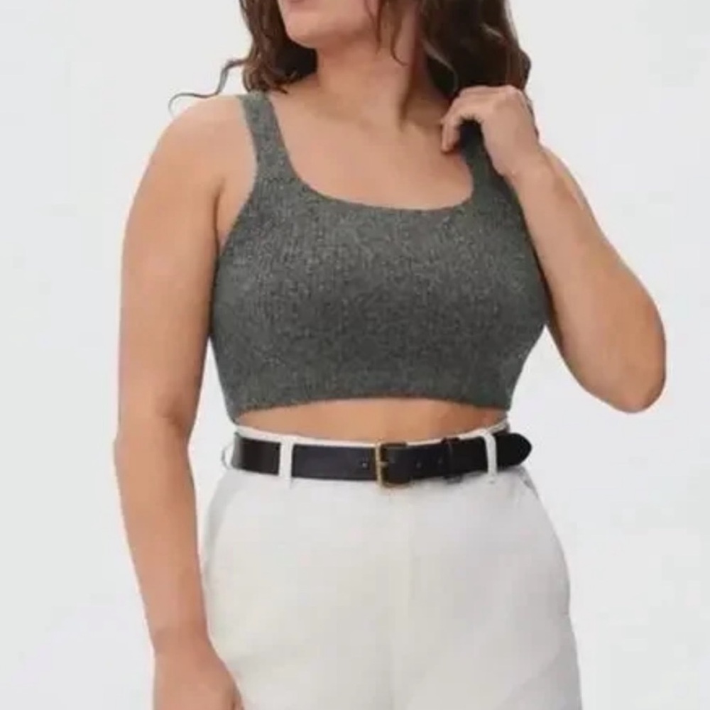 NWT Everlane The Cozy-Stretch Wool Yaki Hair Blend Tank